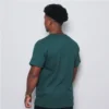 CAMISETA CHAMPION LOGO C BORDADO VERDE MILITAR