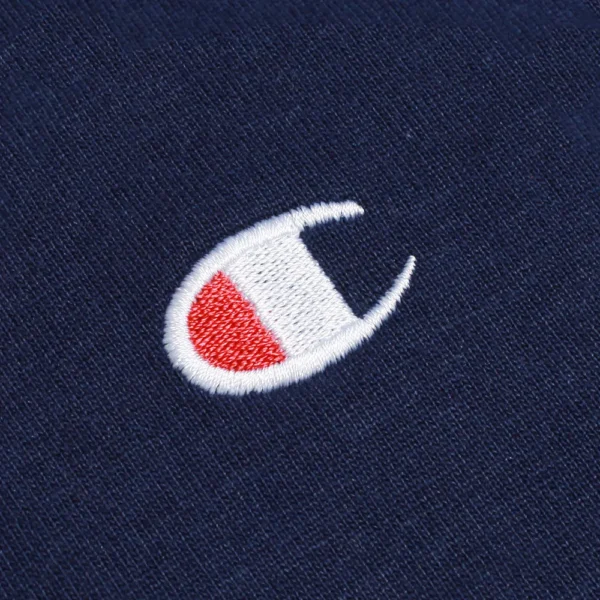 GT220B-Y06145-4-006 CAMISETA CHAMPION LOGO C BORDADO MARINHO