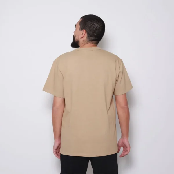 GT220B-Y08541-24 CAMISETA CHAMPION M C CHAMPION HERITAGE BEGE