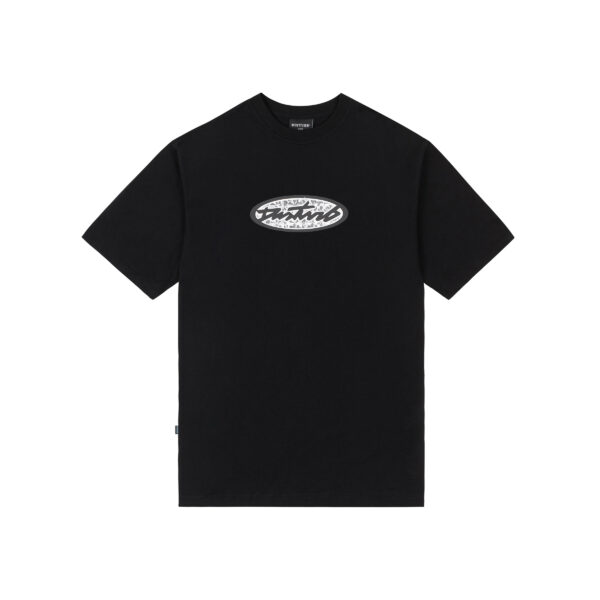 Holographic Tee in Black CAMISETA DISTURB HOLOGRAPHIC PRETA