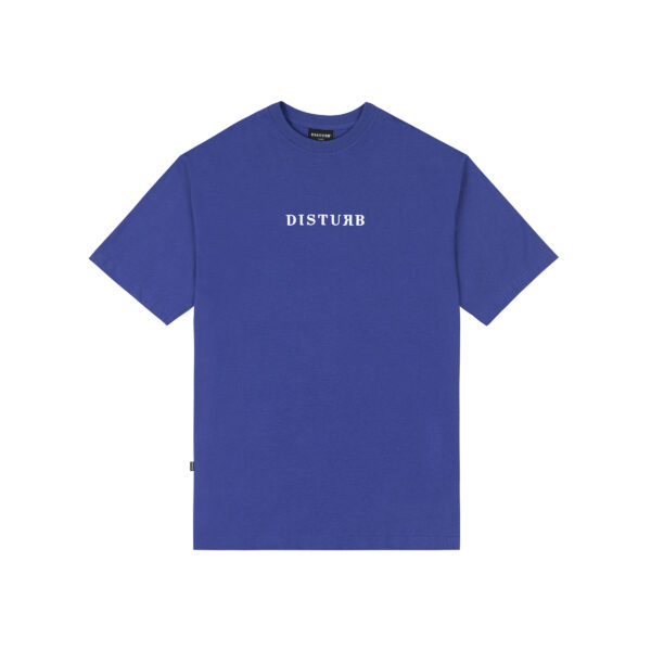 Logo T-shirt in Blue CAMISETA DISTURB LOGO AZUL