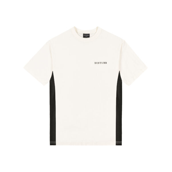 Panels T-shirt in Off-white CAMISETA DISTURB PANELS OFF WHITE