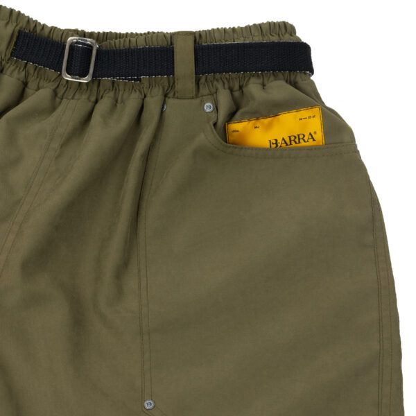 SHORT B LOGO VERDE DT 01 SHORT BARRA CREW B LOGO VERDE