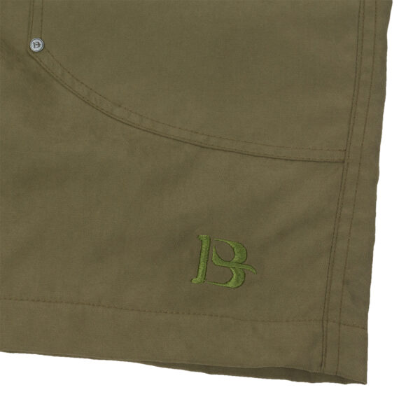 SHORT B LOGO VERDE DT 04 SHORT BARRA CREW B LOGO VERDE