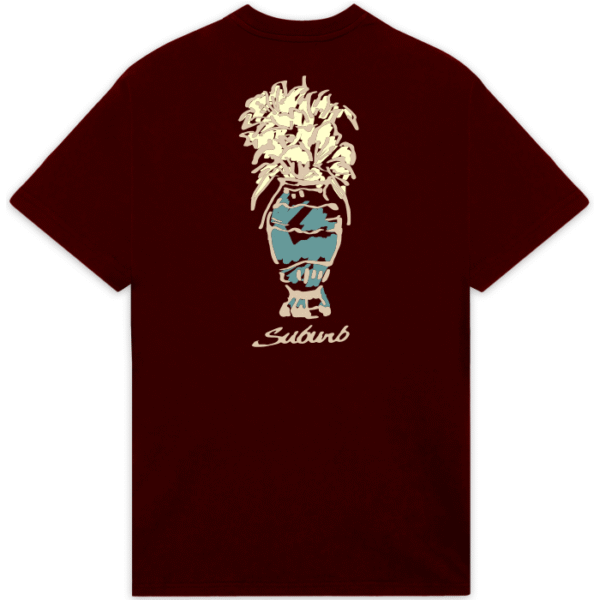 SUBURB ENTREGA S2 25 - 5554 BORDO COSTA CAMISETA SUBURB COMPANY BOTANIC BORDO