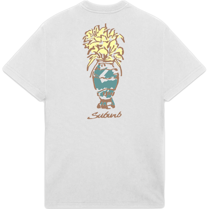 CAMISETA SUBURB COMPANY BOTANIC OFF WHITE