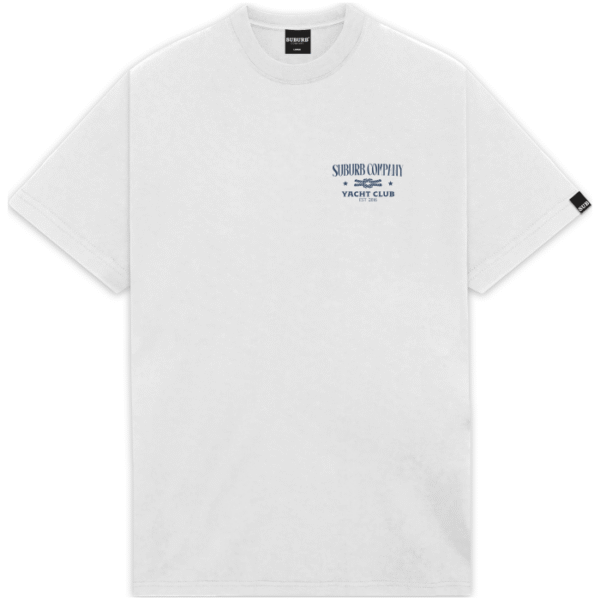 SUBURB ENTREGA S2 25 - 5557 OFF FRENTE CAMISETA SUBURB COMPANY YACHT OFF WHITE