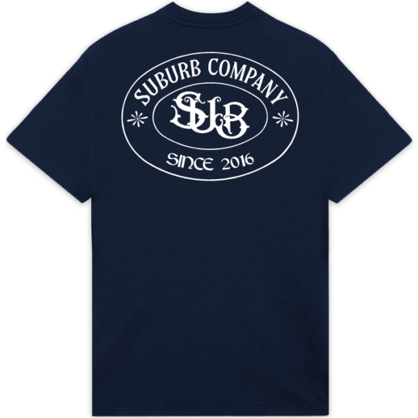 SUBURB ENTREGA S2 25 - 5558 AZUL COSTA CAMISETA SUBURB COMPANY RESORT MARINHO