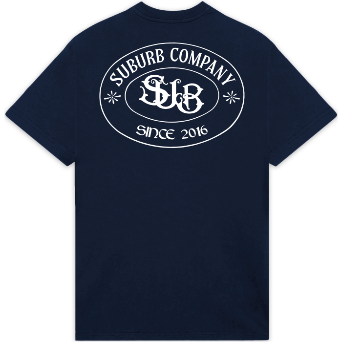 CAMISETA SUBURB COMPANY RESORT MARINHO