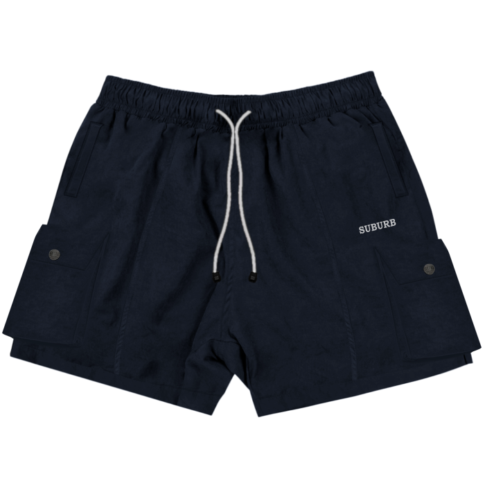 SHORT SUBURB COMPANY CARGO REFLECTIVE MARINHO