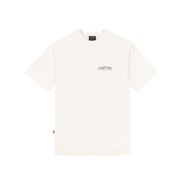 Shiny T-shirt in Off-white CAMISETA DISTURB SHINY OFF WHITE