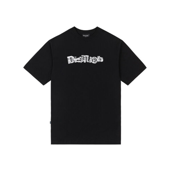Snow Camo T-shirt in Black CAMISETA DISTURB SNOW CAMO PRETA