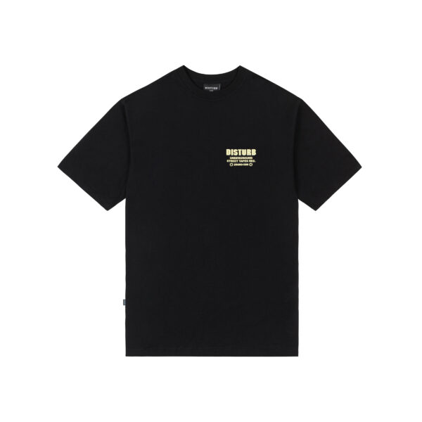 Street Tapes T-shirt in Black CAMISETA DISTURB STREET TAPES PRETA