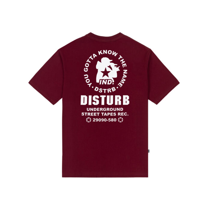 CAMISETA DISTURB STREET TAPES BORDO