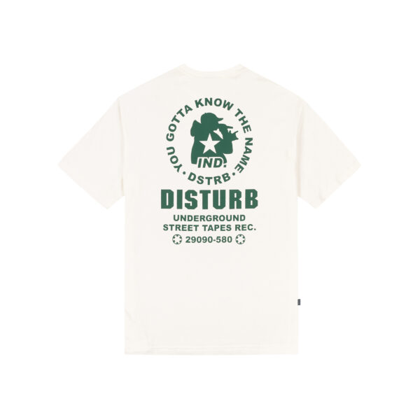 Street Tapes T-shirt in Off-white back CAMISETA DISTURB STREET TAPES OFF WHITE