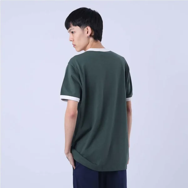 T21BL 586KRB-3-456 CAMISETA CHAMPION BICOLOR EST VERDE/BRANCA