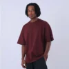 CAMISETA OVERSIZED CHAMPION C LOGO SURTON BORDO