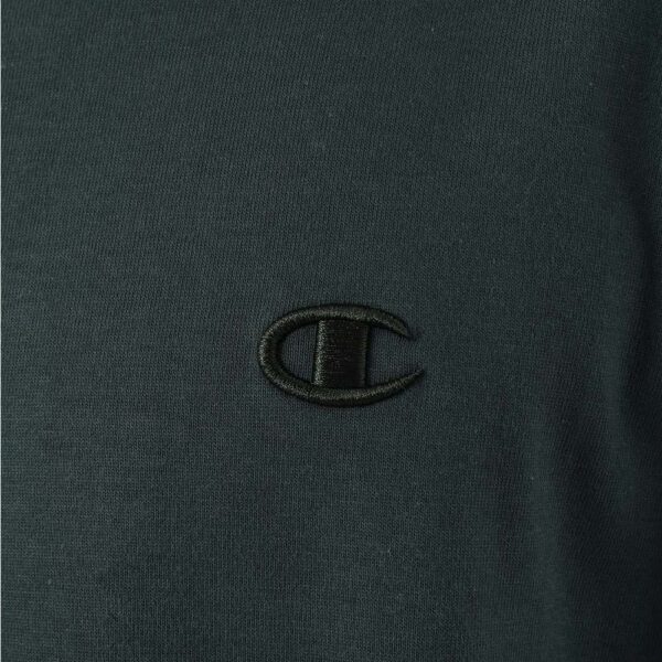 T79188B-CLOGEVA-4-449 CAMISETA OVERSIZED CHAMPION C LOGO SURTON VERDE MILITAR