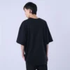 CAMISETA OVERSIZED CHAMPION MINI SCRIPT SURTON PRETA