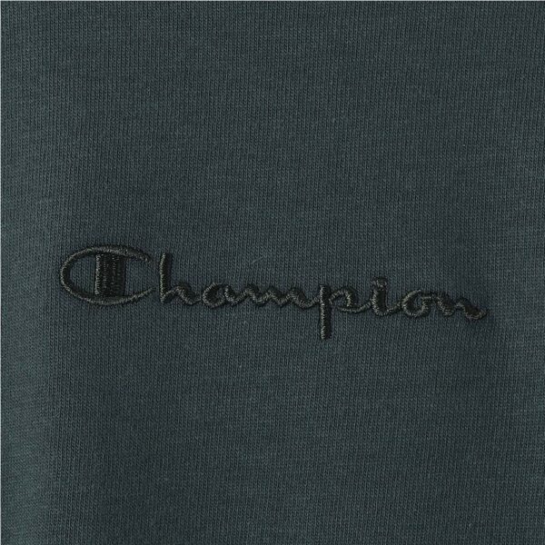T79188B Y08541-4-449 CAMISETA OVERSIZED CHAMPION MINI SCRIPT SURTON VERDE MILITAR