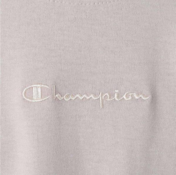 T79188B Y08541-4-451 CAMISETA OVERSIZED CHAMPION MINI SCRIPT SURTON BEGE