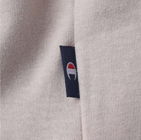 T79188B Y08541-5-451 CAMISETA OVERSIZED CHAMPION MINI SCRIPT SURTON BEGE