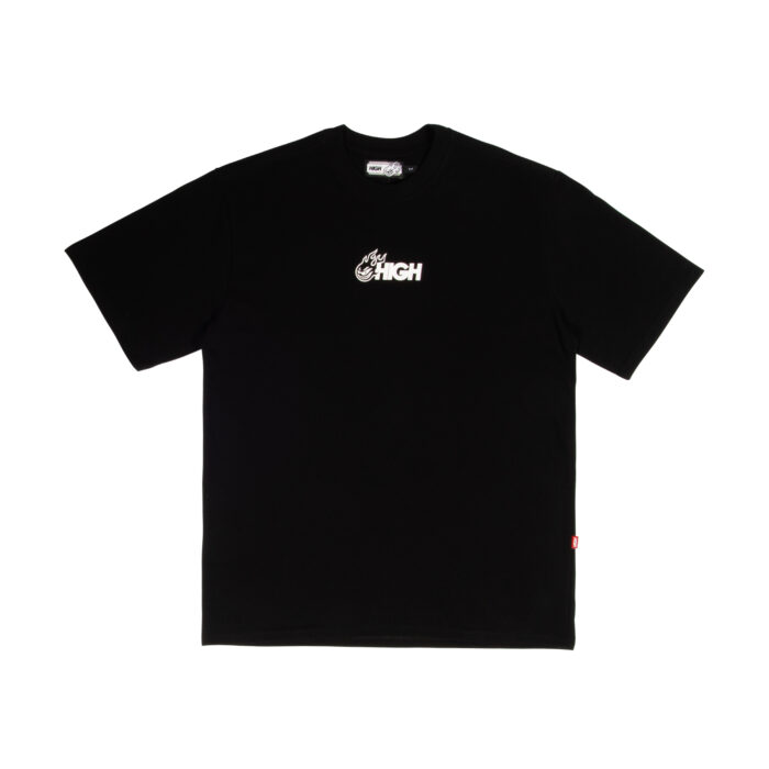 CAMISETA HIGH COMPANY FREDDY FLAMES PRETA