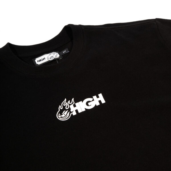 Tee_Freddy_Flames_Black_Detail CAMISETA HIGH COMPANY FREDDY FLAMES PRETA