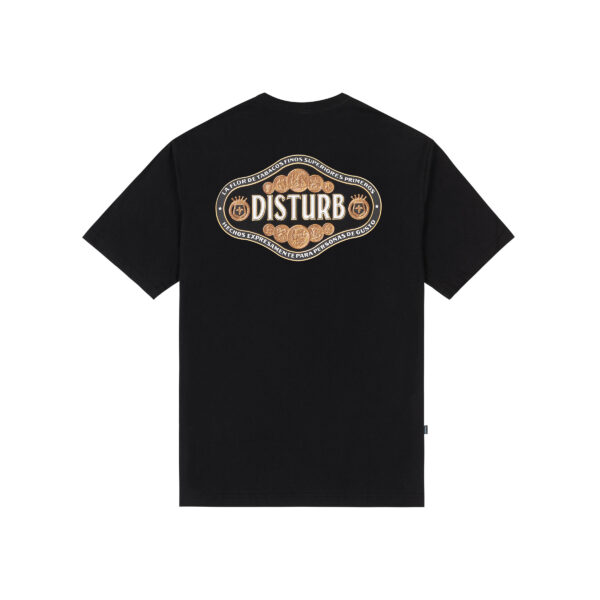 Tobacco T-shirt in Black Back CAMISETA DISTURB TOBACCO PRETA