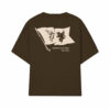 CAMISETA MIDAS TOUCH MIDAS FLAG BOXY MARROM