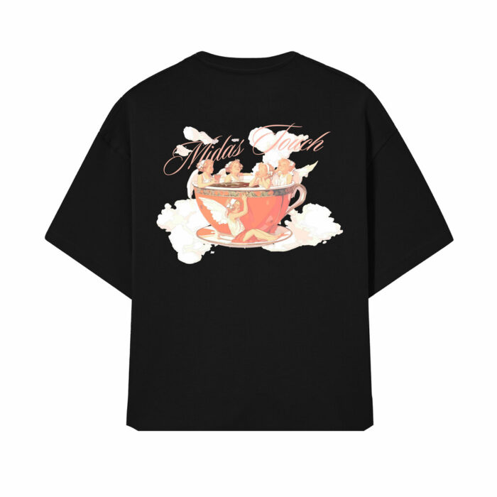 CAMISETA MIDAS TOUCH COFFE PRETA