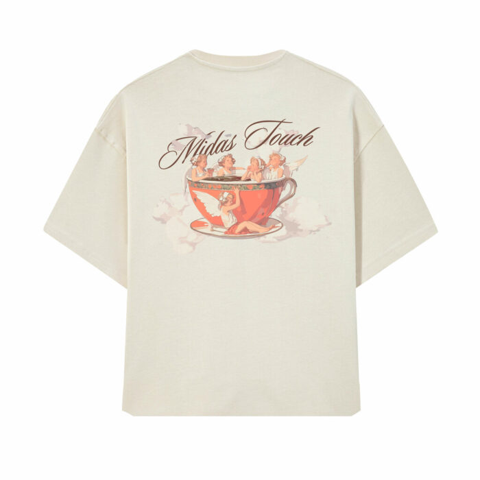 CAMISETA MIDAS TOUCH COFFE OFF WHITE