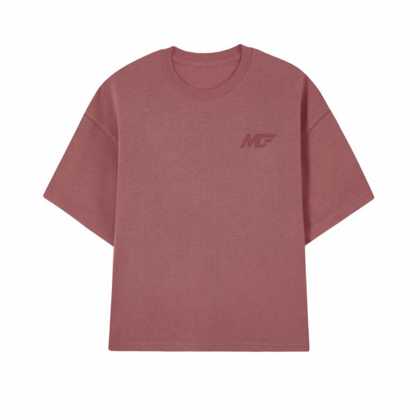 CAMISETA MIDAS TOUCH MIDAS ACID BOXY VERMELHA ESTONADA