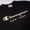 CAMISETA CHAMPION SCRIPT NEW YORK PRETA