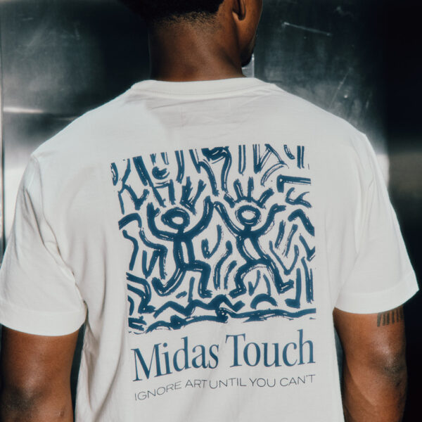 CAMISETA MIDAS TOUCH DANCING OFF WHITE