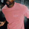 CAMISETA MIDAS TOUCH MIDAS ACID BOXY VERMELHA ESTONADA