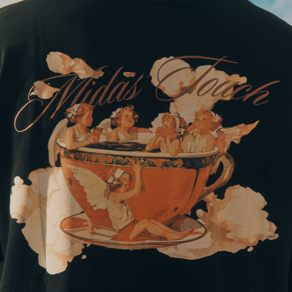CAMISETA MIDAS TOUCH COFFE PRETA