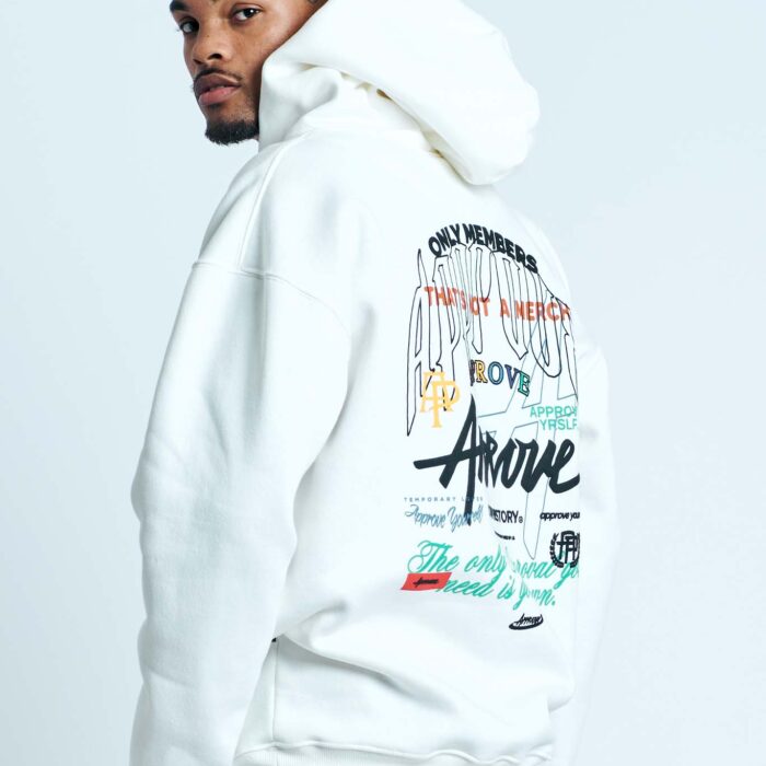 MOLETOM APPROVE ONLY OVERSIZED OFF WHITE