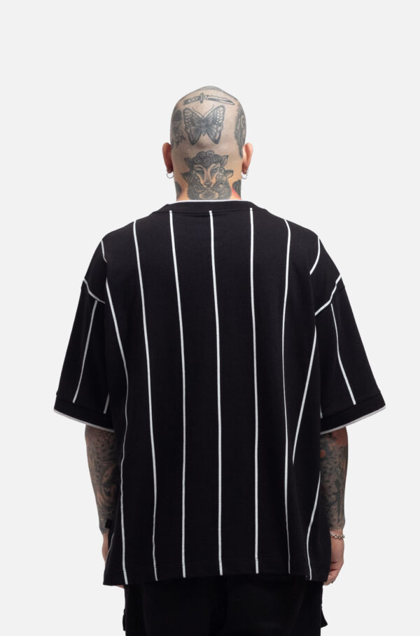 2-10 CAMISETA HUGE APPROVE MASTER LISTRAS PRETA