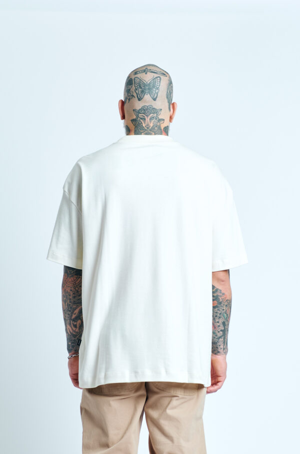 CAMISETA HUGE APPROVE CANVAS OFF WHITE