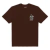 CAMISETA THUG NINE TURMOIL MARROM