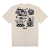 CAMISETA THUG NINE TURMOIL CREME