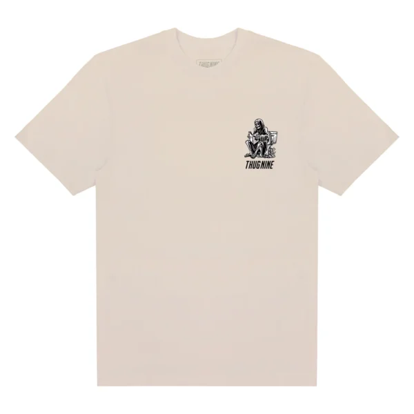 262772-3 CAMISETA THUG NINE TURMOIL CREME
