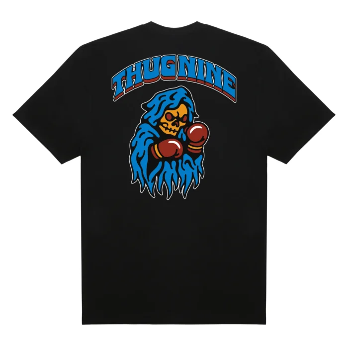 CAMISETA THUG NINE K.O. PRETA