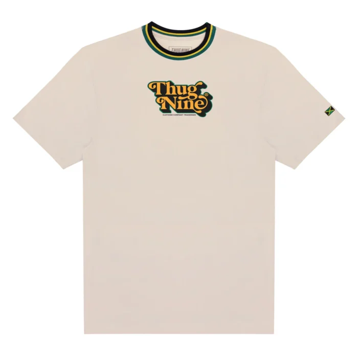 CAMISETA THUG NINE JAMMIN CREME