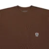 CAMISETA THUG NINE BASIC T9 PATCH MARROM