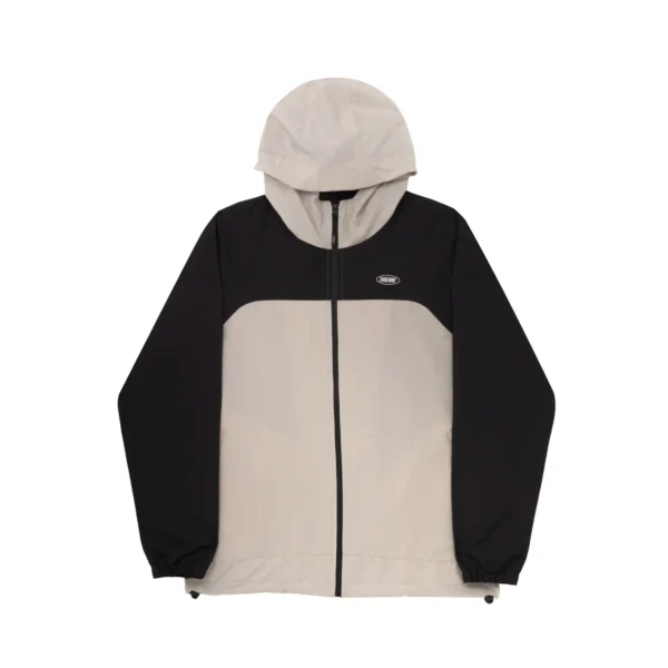 263246-2 CORTA VENTO THUG NINE SUMMIT PRETO/BEGE