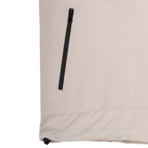 263246-5 CORTA VENTO THUG NINE SUMMIT PRETO/BEGE