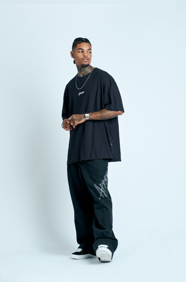 3-16 CAMISETA APPROVE OVERSIZED MADONA PRETA