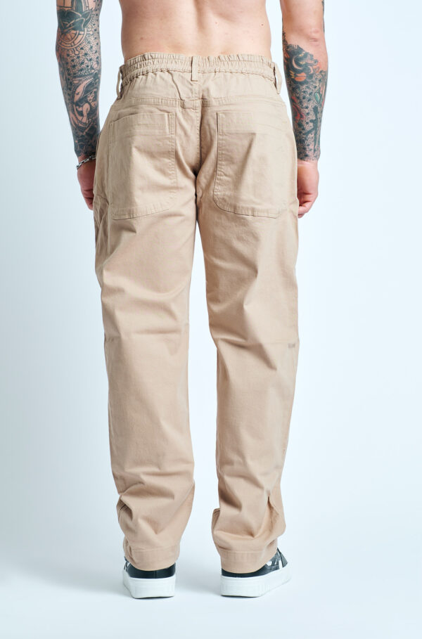CALÇA RETA APPROVE BASIC BEGE